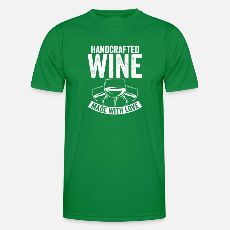 Handmade wine Men's Functional T-Shirt