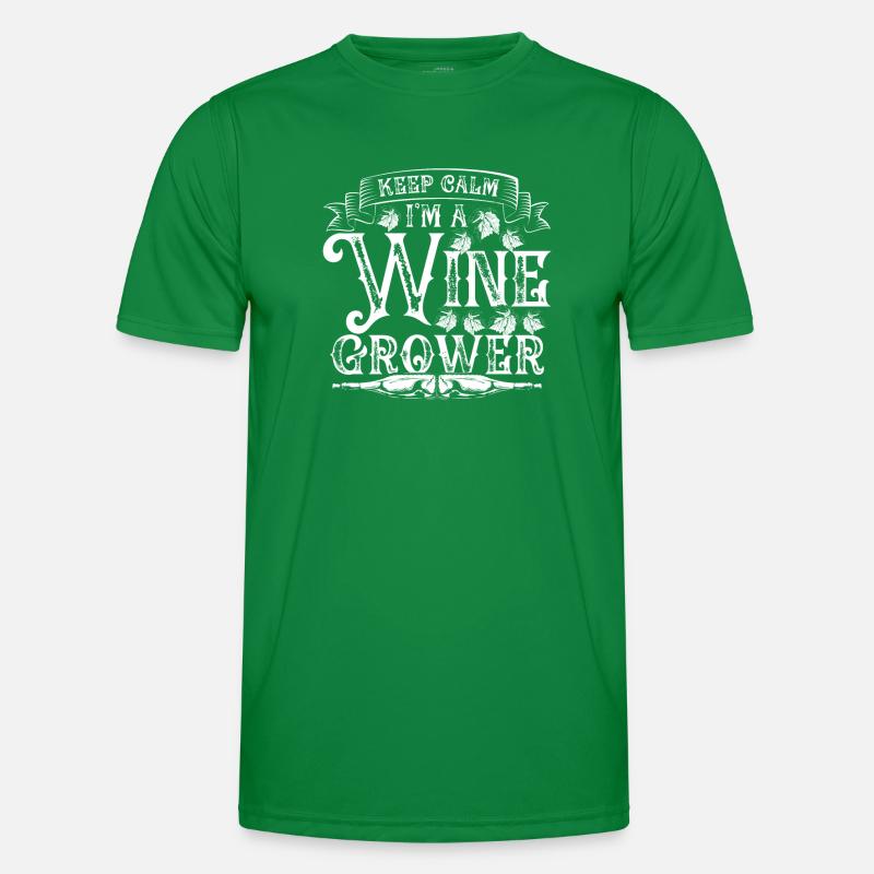 I am a winemaker Men's Functional T-Shirt