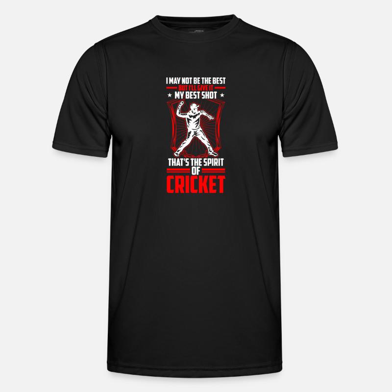 Der Geist Des Cricket Männer Funktions-T-Shirt
