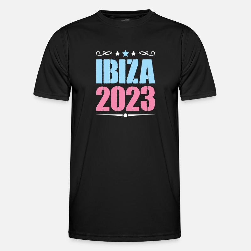 Ibiza 2023 - Men's Functional T-Shirt - black