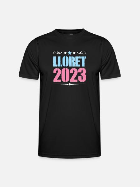lloret de mar 2023 - Men's Functional T-Shirt - black
