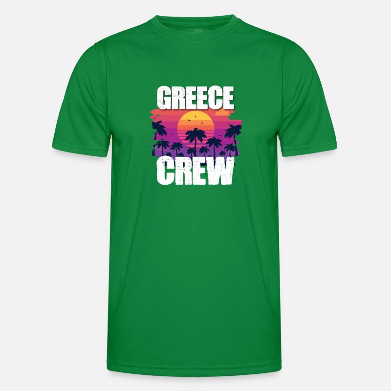 Grèce Vacances T-shirt sport Homme