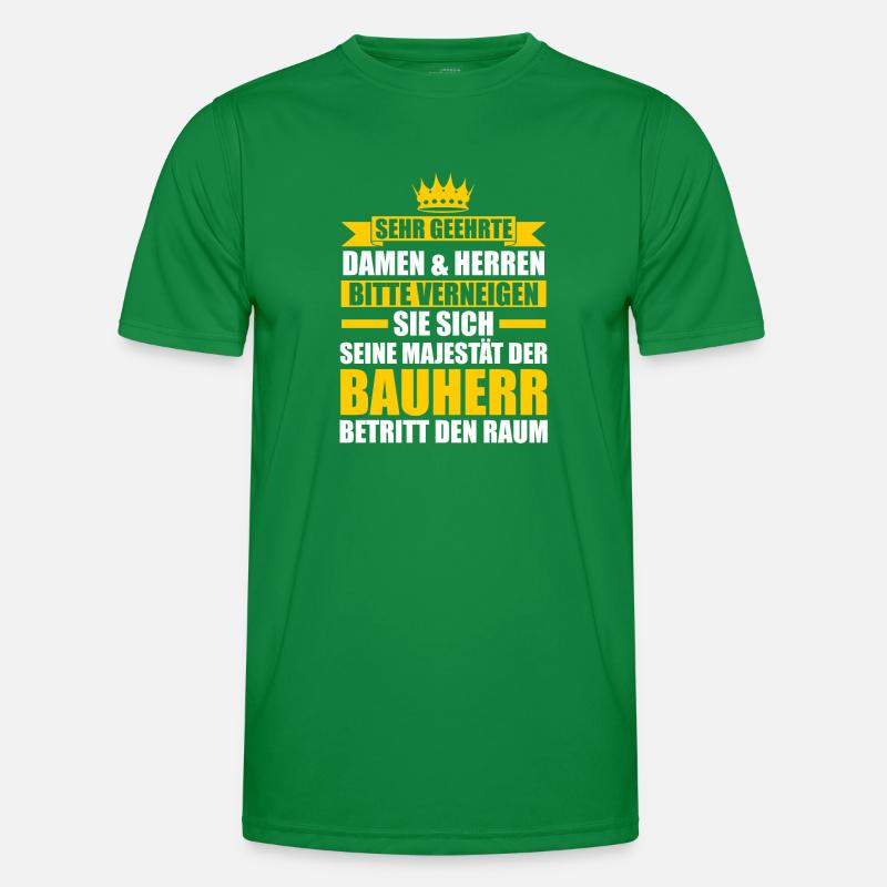 Bauherr Männer Funktions-T-Shirt