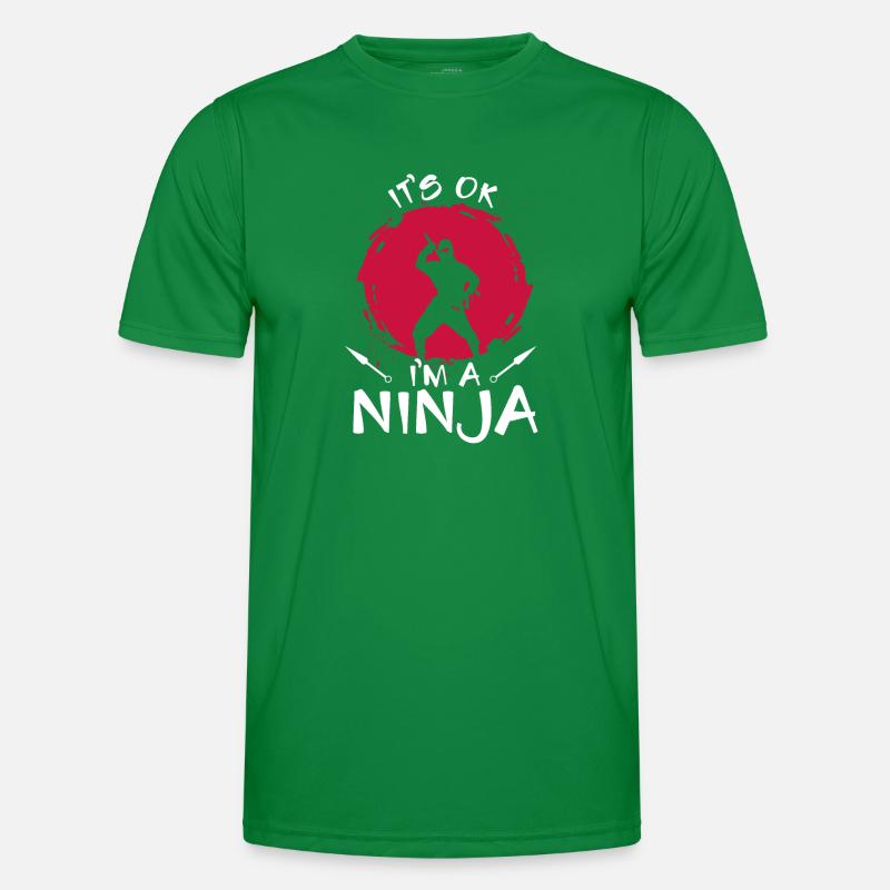 Es Ist Ok, Ich Bin Ein Ninja Männer Funktions-T-Shirt