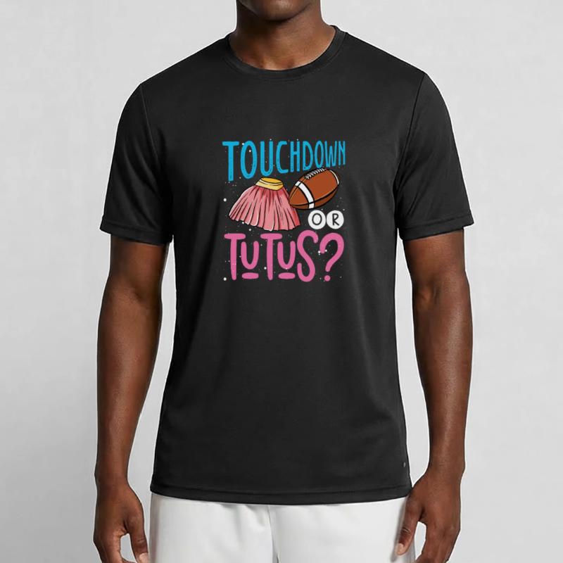 Touchdown Oder Tutus Männer Funktions-T-Shirt