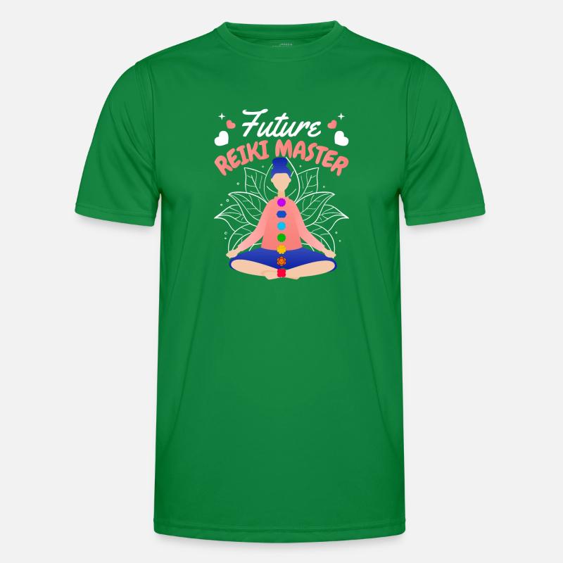 Future Reiki Master Männer Funktions-T-Shirt