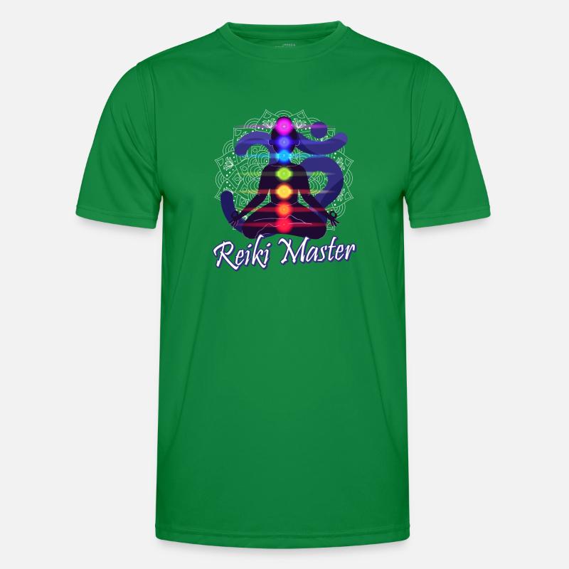 Reiki Master Männer Funktions-T-Shirt