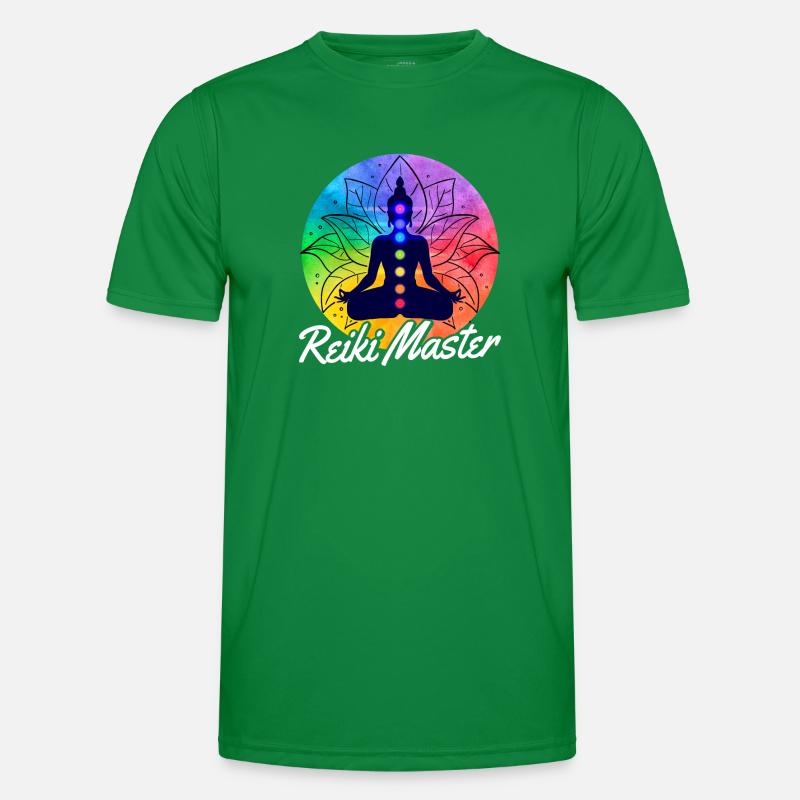 Reiki Master Männer Funktions-T-Shirt