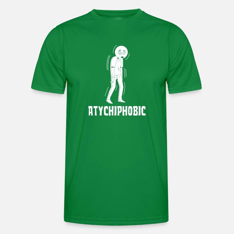 Atychiphobia Graph Atychiphobia Consciousness Men's Functional T-Shirt