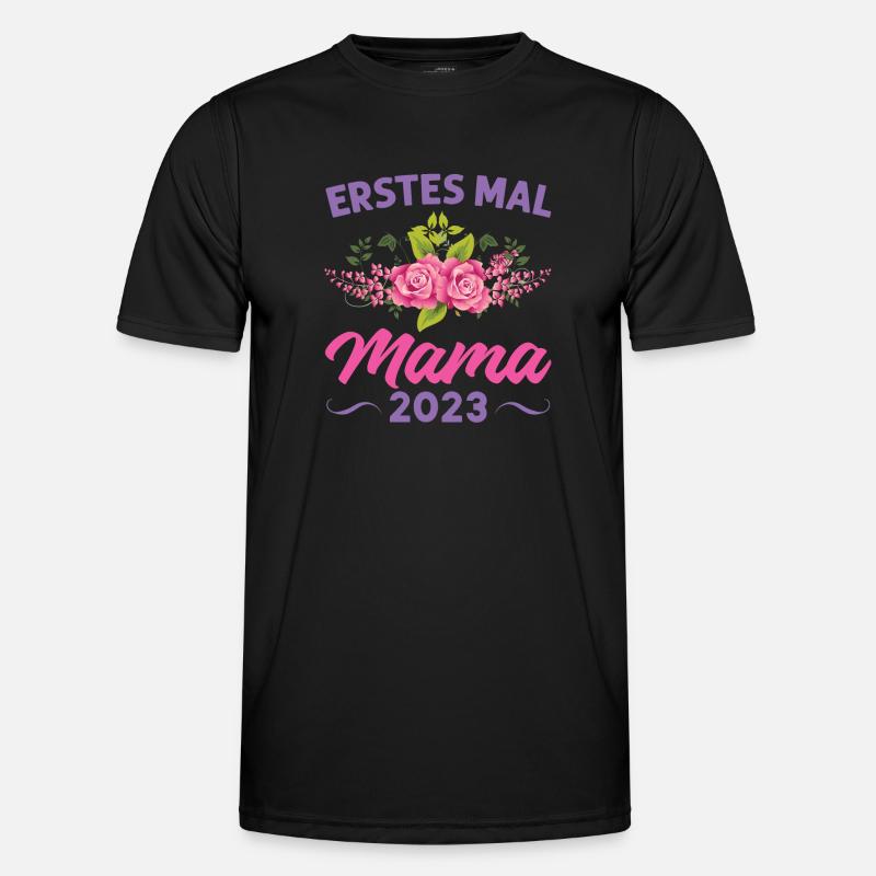 Mutter Mama Tochter Geschenk - Männer Funktions-T-Shirt - Schwarz
