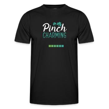 Kneife Charmant - Männer Funktions-T-Shirt - Schwarz - Vorne - AI Model Male 178 dark (178cm)