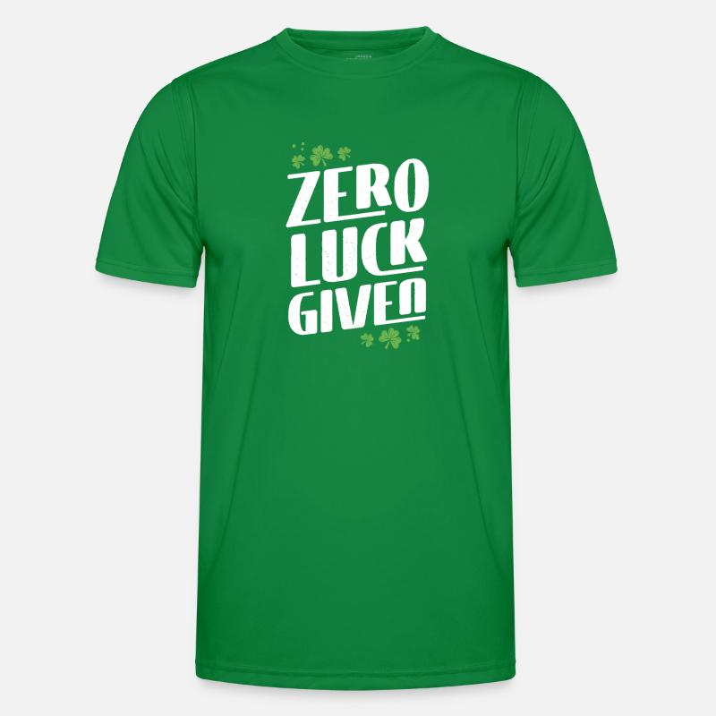 Null Glück Gegeben Männer Funktions-T-Shirt