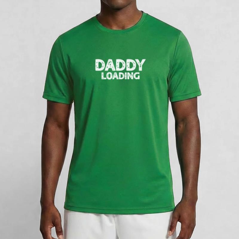 Daddy Loading - Father's Day Daddy Father's Day Männer Funktions-T-Shirt