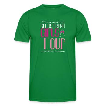 Golden Sands Girls Tour - T-shirt sport Homme - vert - Devant - AI Model Male 178 dark (178cm)