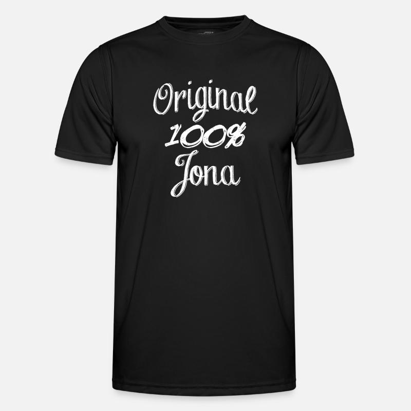 Original 100% Jona - Men's Functional T-Shirt - black