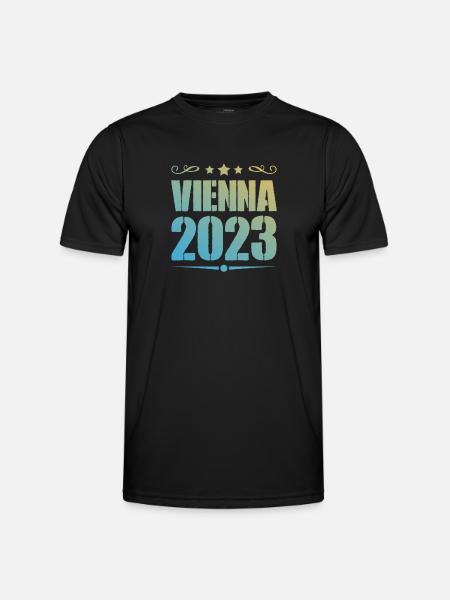 Vienna 2023 Wien - Men's Functional T-Shirt - black