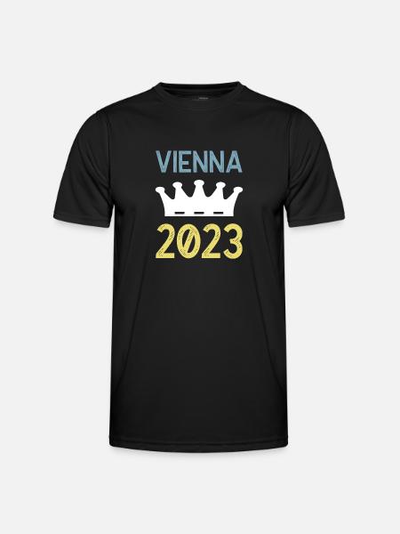 Vienna 2023 Wien Krone - Men's Functional T-Shirt - black