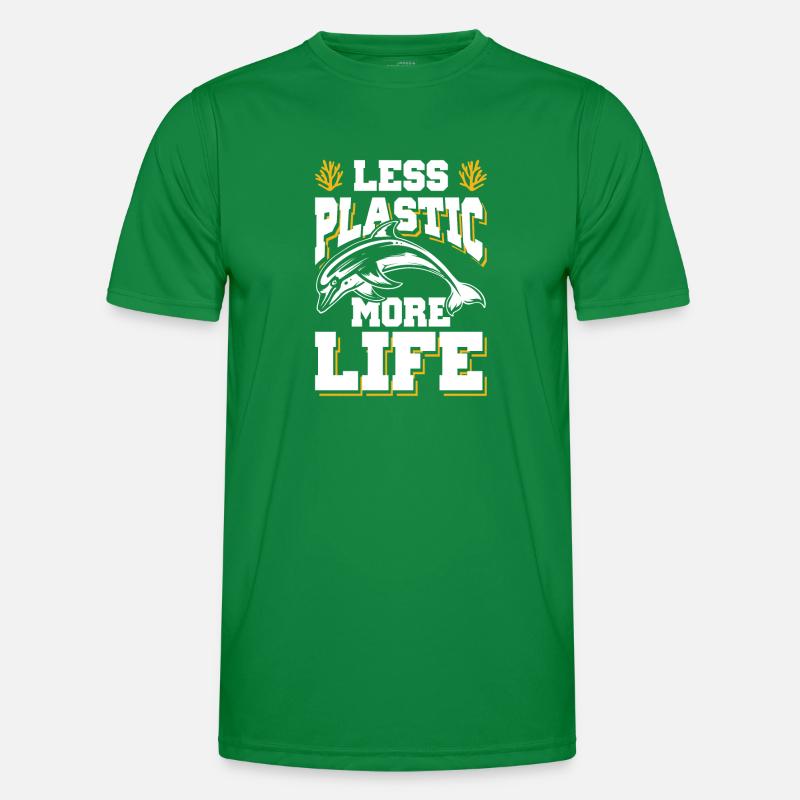 Plastic Save the Ocean Men's Functional T-Shirt