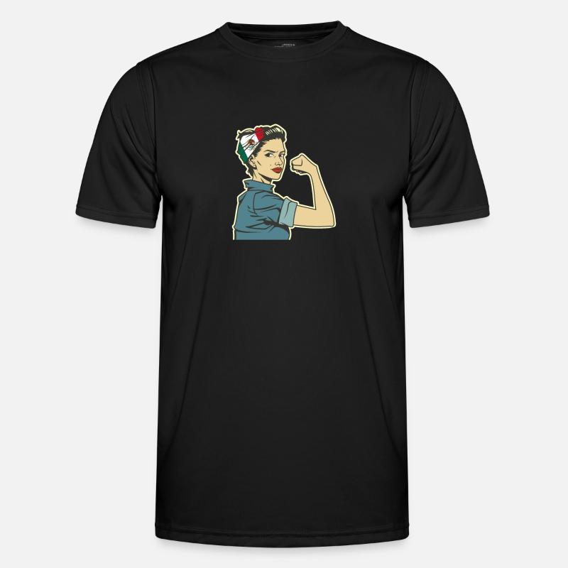 Mexico Mexican Mexican Nation Gift - Men's Functional T-Shirt - black