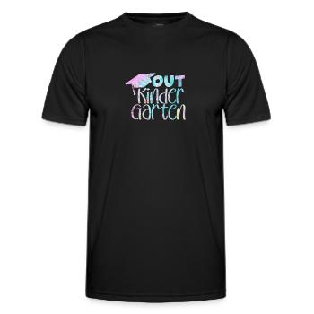 Kindergarten - Männer Funktions-T-Shirt - Schwarz - Vorne - AI Model Male 178 dark (178cm)