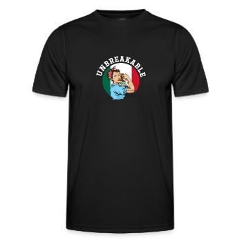 Cadeau de la nation mexicaine mexicaine - T-shirt sport Homme - noir - Devant - AI Model Male 178 dark (178cm)
