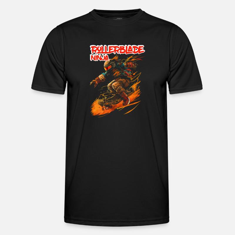 Rollerblade Ninja 5 - Men's Functional T-Shirt - black