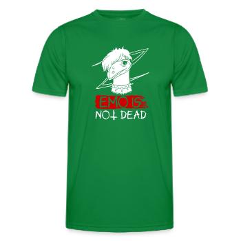 Emo Boy Emo Girl Emu Bird Emocore Punk Esthétique - T-shirt sport Homme - vert - Devant - AI Model Male 178 dark (178cm)