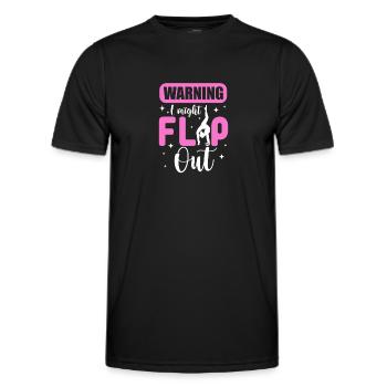 Cheerleader - T-shirt sport Homme - noir - Devant - AI Model Male 178 dark (178cm)