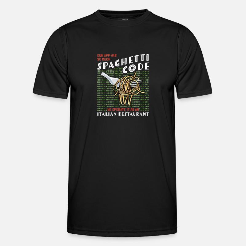Computerprogrammierung - Männer Funktions-T-Shirt - Schwarz