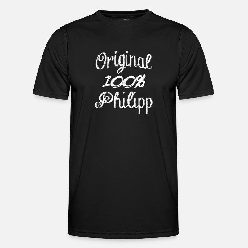 100% Original Philipp - Men's Functional T-Shirt - black