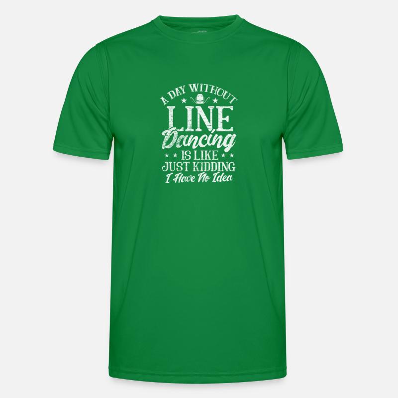 Line Dance Men's Functional T-Shirt