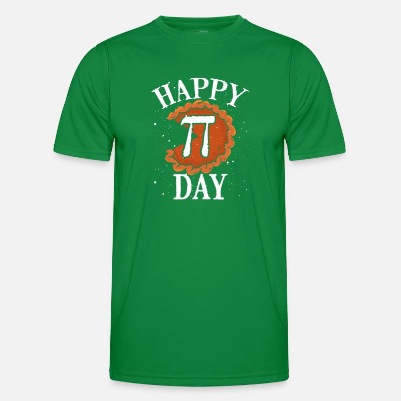 Happy Pi-tag Men's Functional T-Shirt