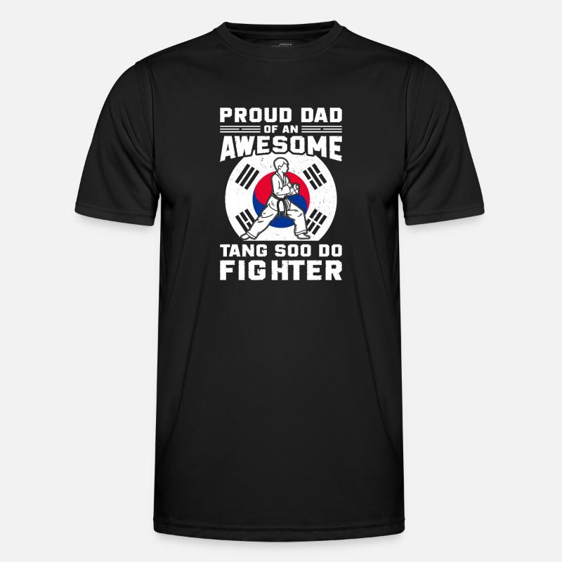 Tang Soo Do Geschenk - Männer Funktions-T-Shirt - Schwarz