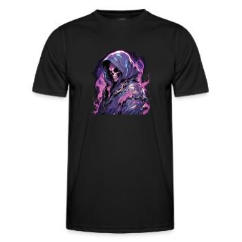 Skull Skull Skulls Skull Skeleton - Men's Functional T-Shirt - black - Front - AI Model Male 178 dark (178cm)
