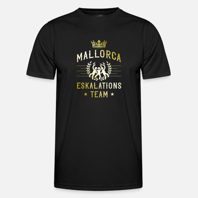 Mallorca Escalation - Men's Functional T-Shirt - black