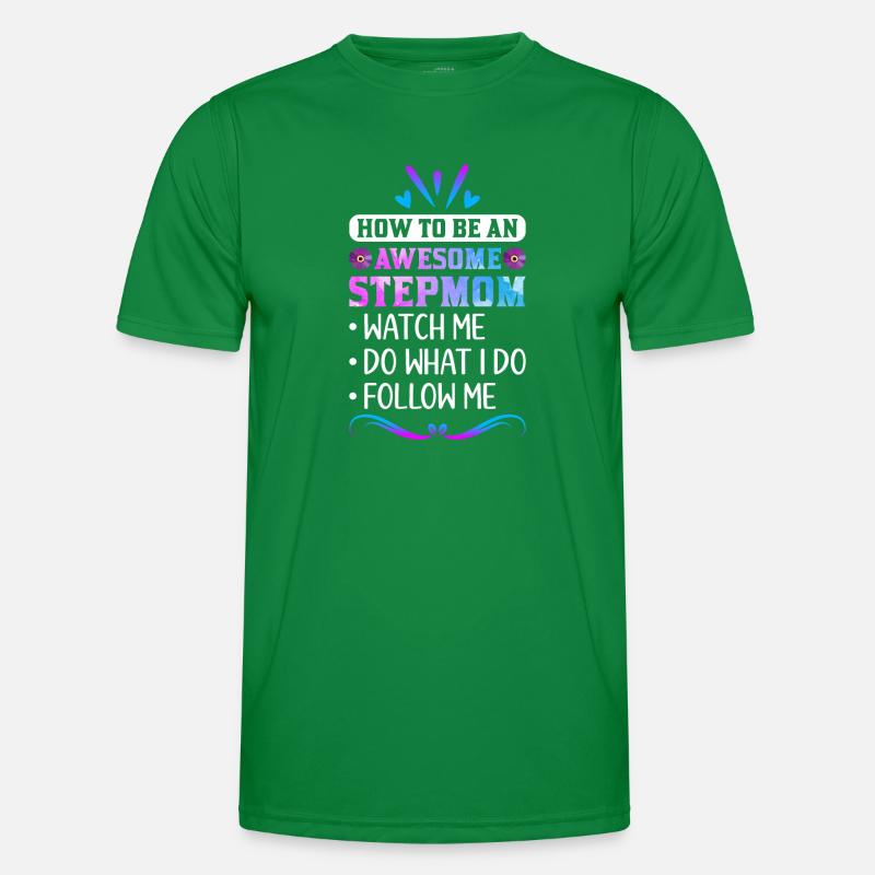 Stiefmutter Männer Funktions-T-Shirt