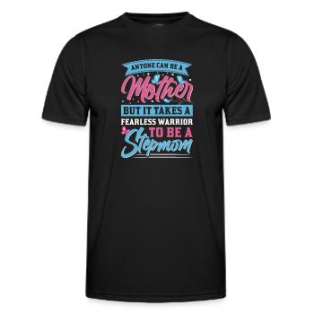 Belle-mère - T-shirt sport Homme - noir - Devant - AI Model Male 178 dark (178cm)