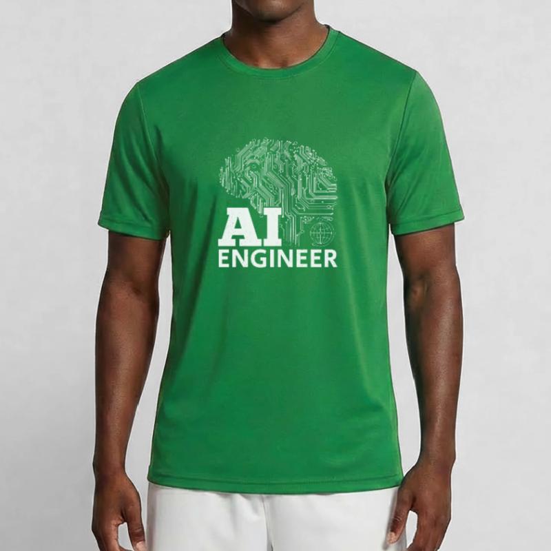 Artificial Intelligence Engineer - AI Engineer Männer Funktions-T-Shirt