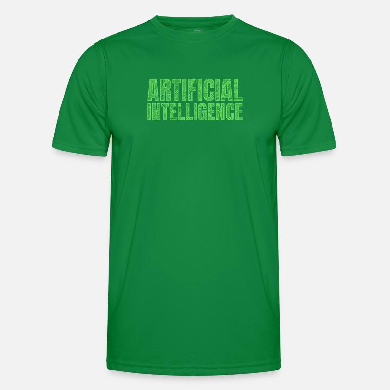 Machine Learning Artificial Intelligence Männer Funktions-T-Shirt