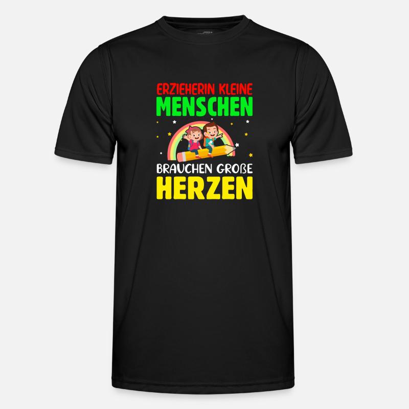 Erzieherin Abschiedsgeschenk Männer Funktions-T-Shirt