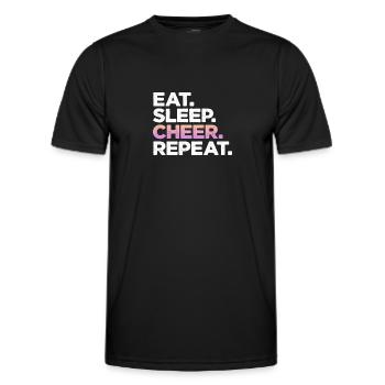 Cheerleader - T-shirt sport Homme - noir - Devant - AI Model Male 178 dark (178cm)