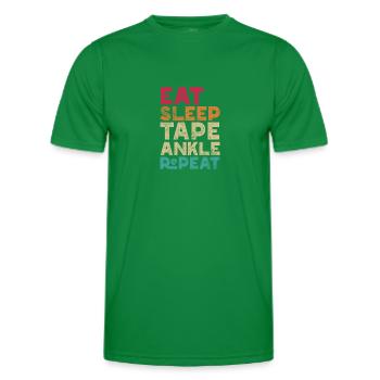 Sports Physician, Sports Medicine, Athletic Trainer - Men's Functional T-Shirt - kelly green - Front - AI Model Male 178 dark (178cm)