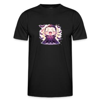 Vampire - Men's Functional T-Shirt - black - Front - AI Model Male 178 dark (178cm)