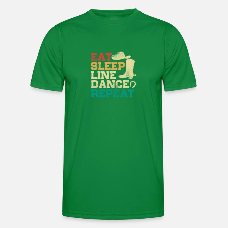 Linedance Männer Funktions-T-Shirt