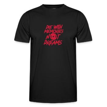 Bodybuilder Body Building Fitness Gym Gift - Men's Functional T-Shirt - black - Front - AI Model Male 178 dark (178cm)
