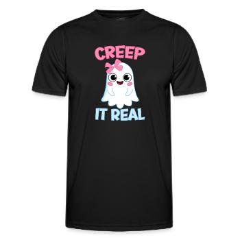Halloween Costume Halloween Party - Men's Functional T-Shirt - black - Front - AI Model Male 178 dark (178cm)
