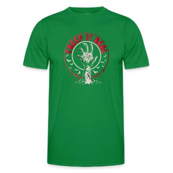 Halloween Costume Halloween Party - Men's Functional T-Shirt - kelly green - Front - AI Model Male 178 dark (178cm)
