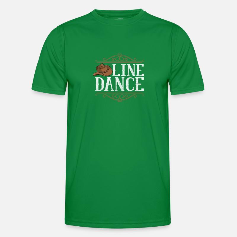 Line Dance Men's Functional T-Shirt