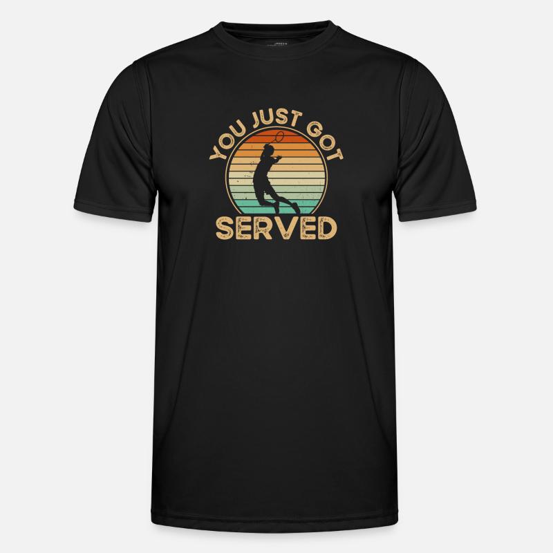 Sie Wurden Gerade Bedient - Männer Funktions-T-Shirt - Schwarz
