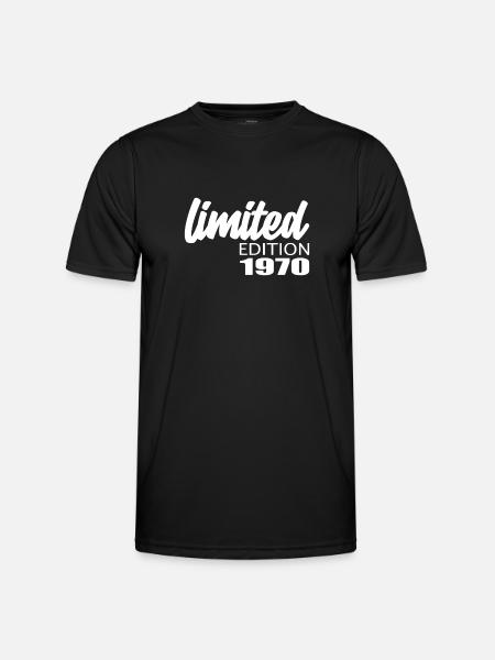 Édition limitée 1970 - T-shirt sport Homme - noir